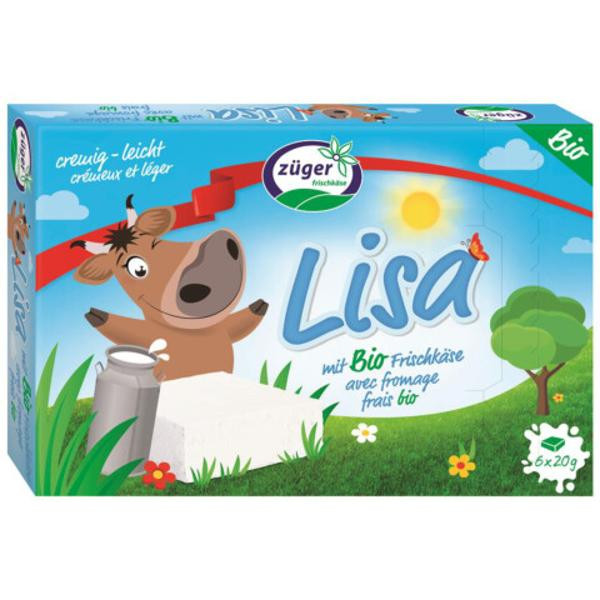 Produktfoto zu Lisa Frischkäse Würfel 120g