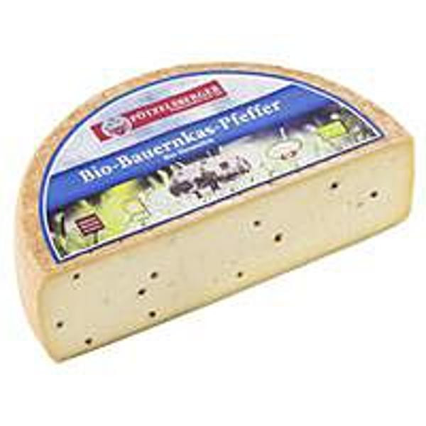 Produktfoto zu Bauernkäse mit grünem Pfeffer