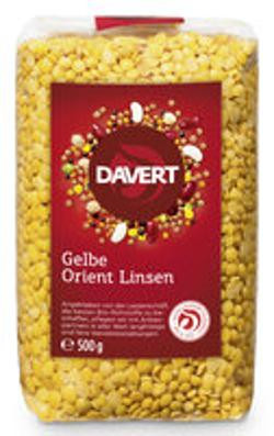 Produktfoto zu Linsen gelb 500g