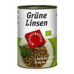 Produktfoto zu Linsen grün 400g