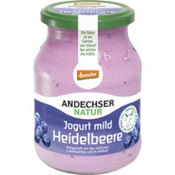 Produktfoto zu Joghurt Heidelbeere 0,5l